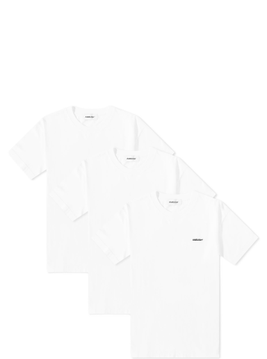 T-shirt Ambush 3-Pack Logo Tee Vit | BMAA035S23JER0020100