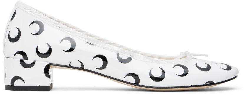 Tillbehör Marine Serre Marine Serre Repetto Edition Camille Ballet Heels Vit | WFW052A RLEA0031