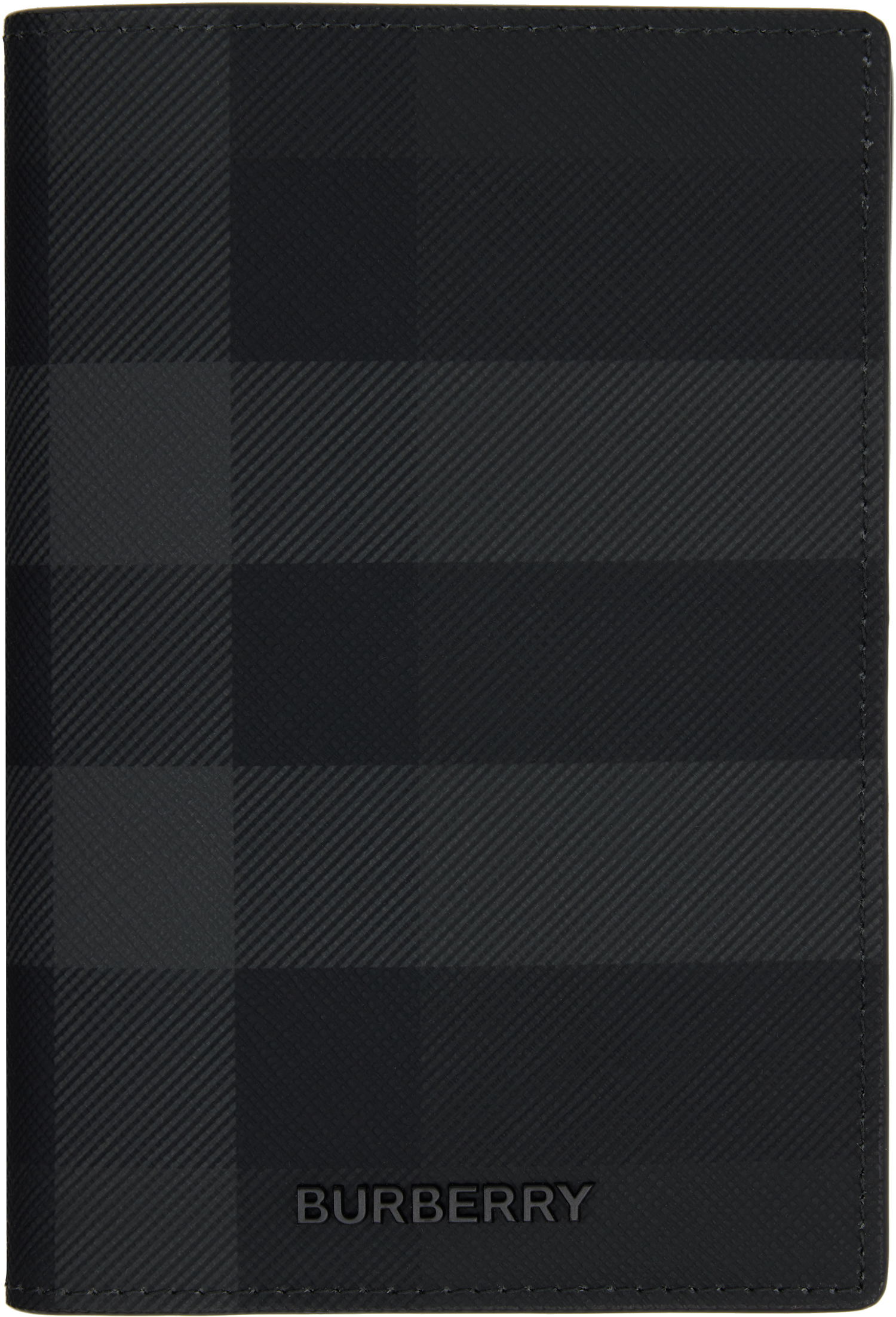 Plånbok Burberry Burberry Check Passport Holder Svart | 8073278, 0