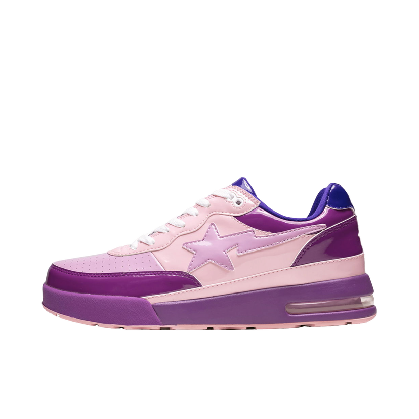 Sneakers och skor BAPE A Bathing Ape Bape Sta Low Purple Pink Purpur | 0607FS-034