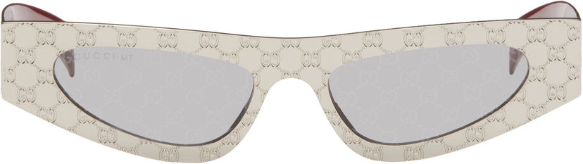 Solglasögon Gucci Silver Cat Eye Sunglasses Beige | GG1916S-003