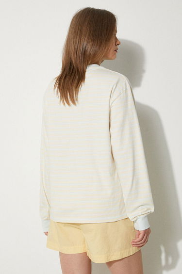 T-shirt FILA Fila x Aries Stripe Longsleeve T-Shirt Beige | 42PS24TT010128180818, 2