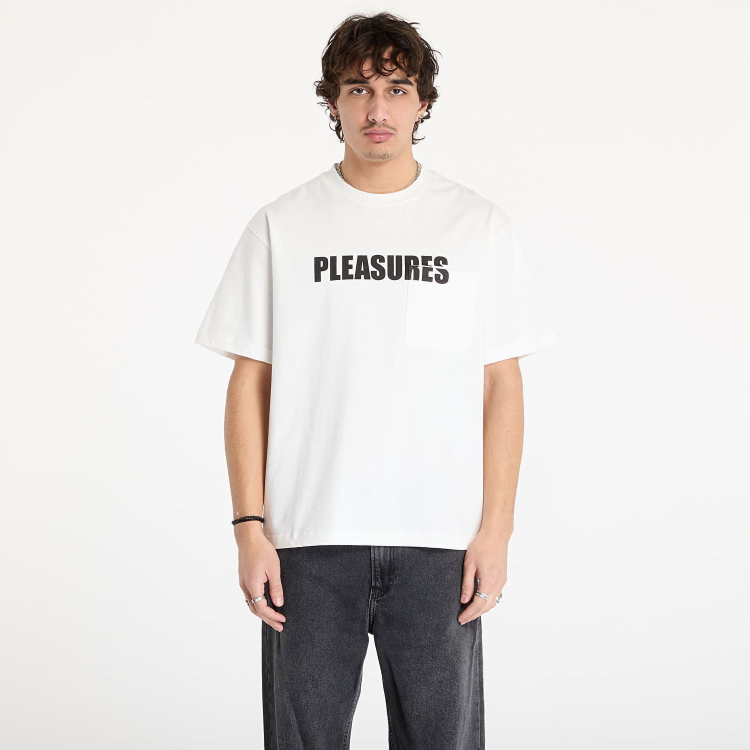 T-shirt Pleasures White Vit | P24W009 WHITE, 0