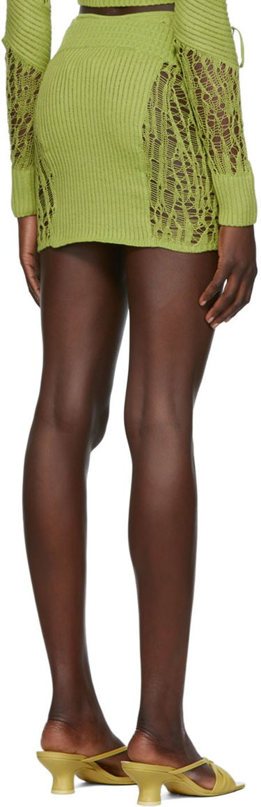 Kjol GUIZIO Guizio Exclusive Miniskirt Grön | MCMS 1, 2