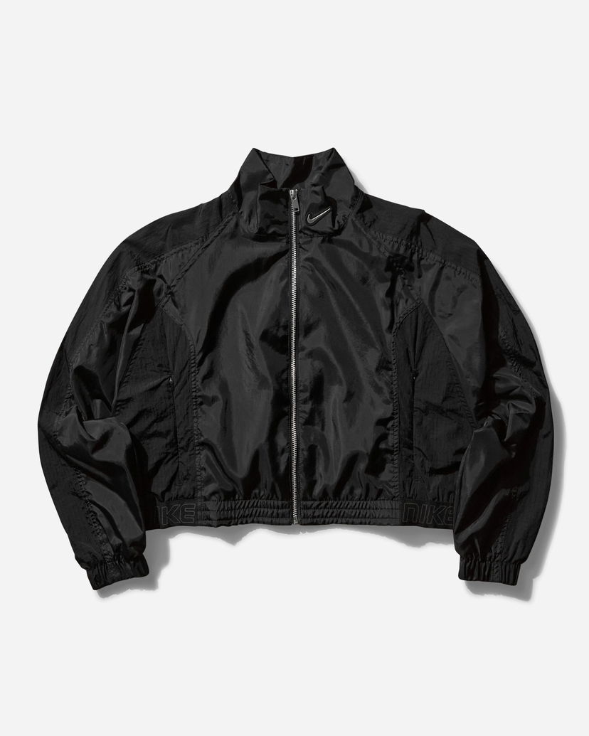 Vindjacka Nike Woven Cropped Jacket Svart | HV6523-010