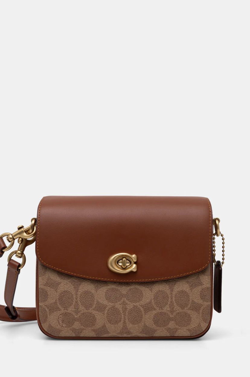 Axelväska Coach Coach Cassie 19 Crossbody Bag Brun | CV436