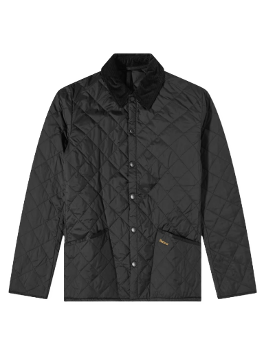 Jacka Barbour Heritage Liddesdale Quilt Jacket Svart | MQU0240BK11