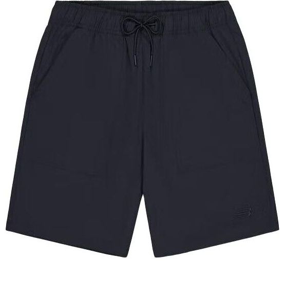 Shorts New Balance Woven Shorts Mörkblå | AMS42308-BK