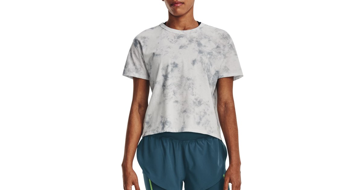 T-shirt Under Armour Run Anywhere Graphic Tee Vit | 1376827-006, 1