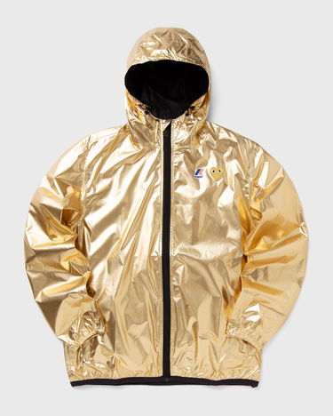 Regnrock Comme des Garçons Comme des Garçons PLAY Hooded Rain Jacket Metallisk | AZ-J508-051-1, 0