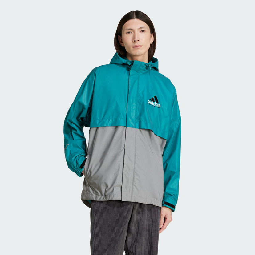 Vindjacka adidas Performance EQT Windbreaker Jacket Turkos | JC8228