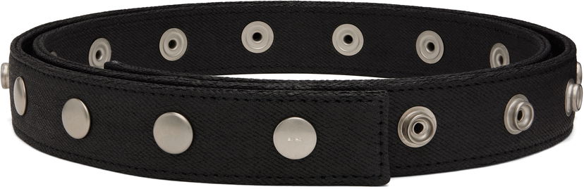 Bälten Rick Owens Rick Owens DRKSHDW Hollywood Snaps Belt Svart | DA01E3441 BWES2