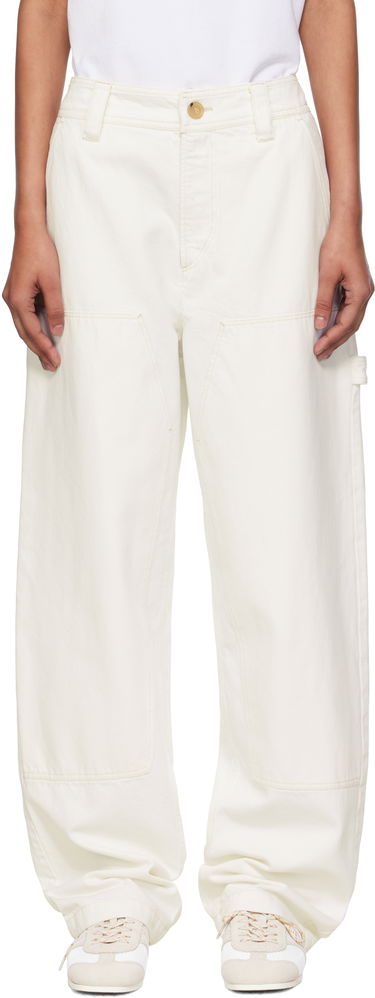 Cargo byxor A.P.C. A.P.C. Gustav Carpenter Pants Vit | COGZV-M08484, 0