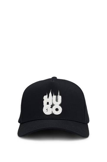Keps BOSS HUGO Cap with Smoke Logo Svart | 50533432