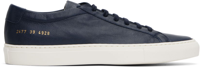 Sneakers och skor Common Projects Common Projects Summer Achilles Mörkblå | ARTICLE 2477