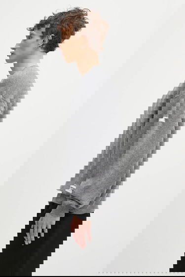 Sweater Neighborhood NEIGHBORHOOD Cashmere Crewneck Sweater Grå | 242NGNH.KNM01, 1