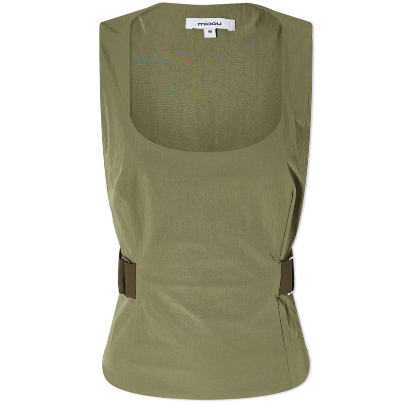 Linne Miaou Miaou Leila Corset Top Grön | 7120NYLMT