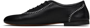 Kläder Wales Bonner Wales Bonner Lace-Up Oxfords Svart | WBM44503A-21060, 2