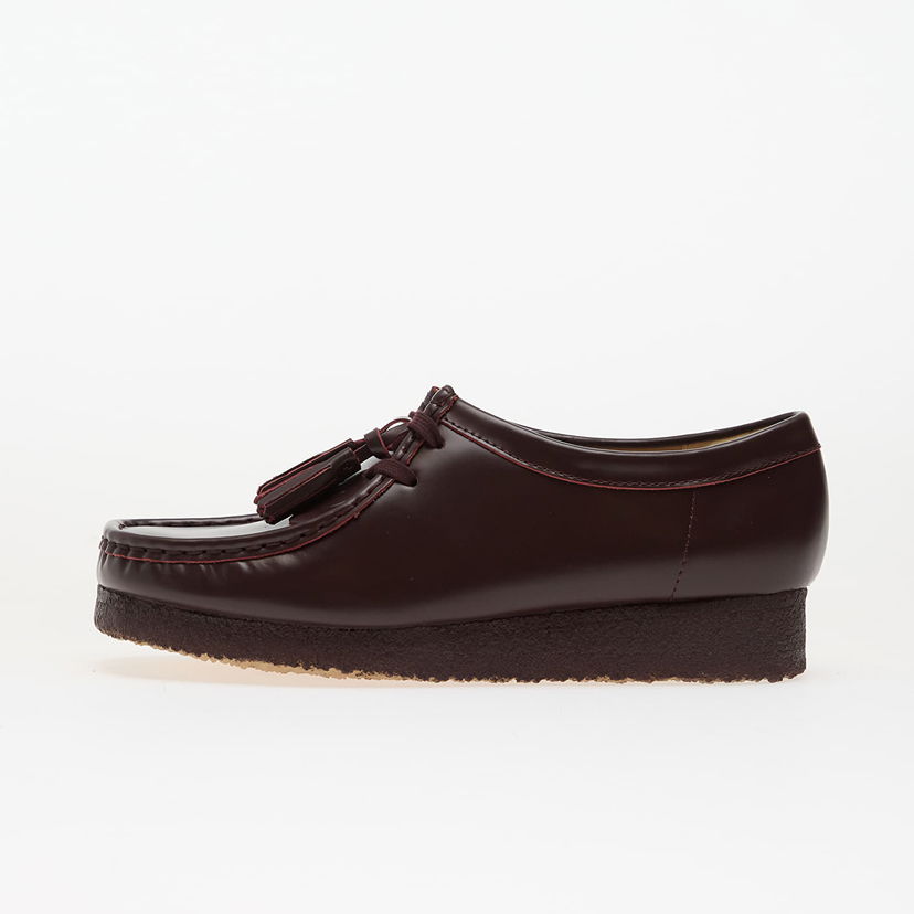 Sneakers och skor Clarks Originals Wallabee Tassel Lea Bourgogne | 261827444