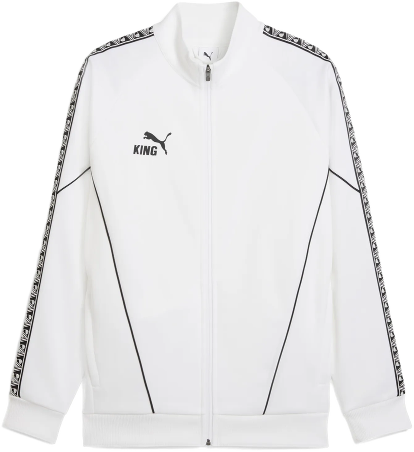 Jacka Puma teamKING Anthem Jacket Vit | 660534-04