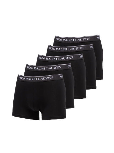 Boxare Polo by Ralph Lauren Stretch Cotton Five Classic Trunks Svart | 714864292001