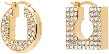 Örhängen Jacquemus Guirlande 'Les Boucles Rond Carré' Earrings Beige | 23H233JW634-5101, 1