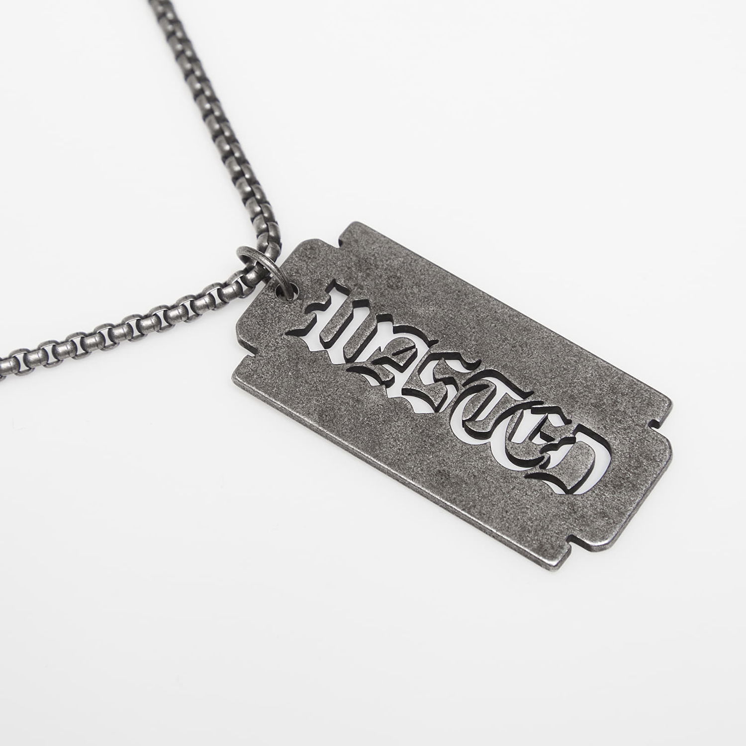 Halsband Wasted Paris U Sharp Razor Blade Necklace Universal Grå | WP_000313, 1