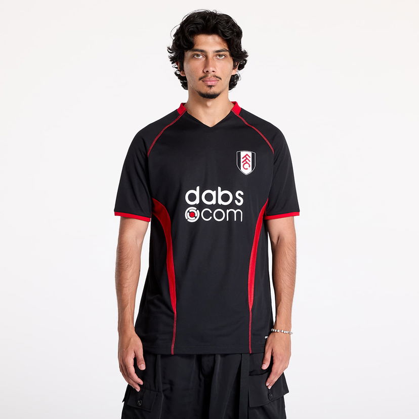 Jersey COPA Fulham FC 2003 - 2004 Away Retro Football Shirt UNISEX Black/ Red Svart | 451-017