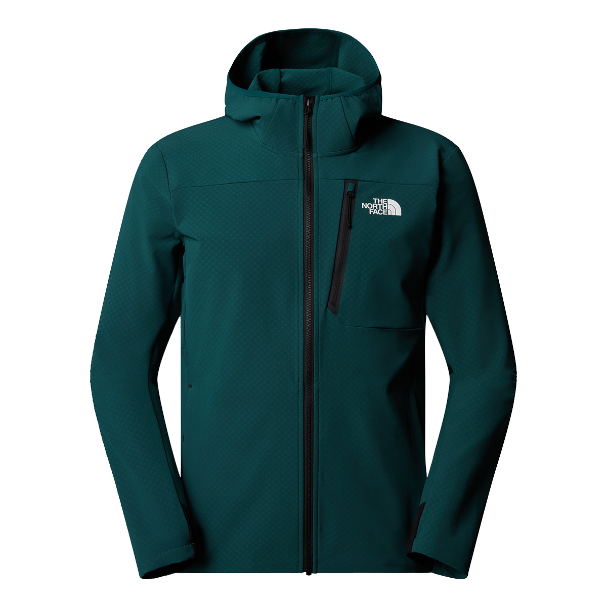 Jacka The North Face Mountain Athletics Textured Full-Zip Hooded Jacket Grön | NF0A892S6GI1, 0