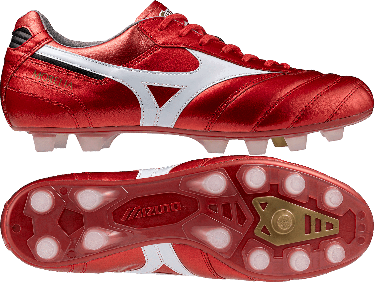 Sneakers och skor Mizuno Morelia II Made in Japan FG Röd | p1ga2501-60, 1