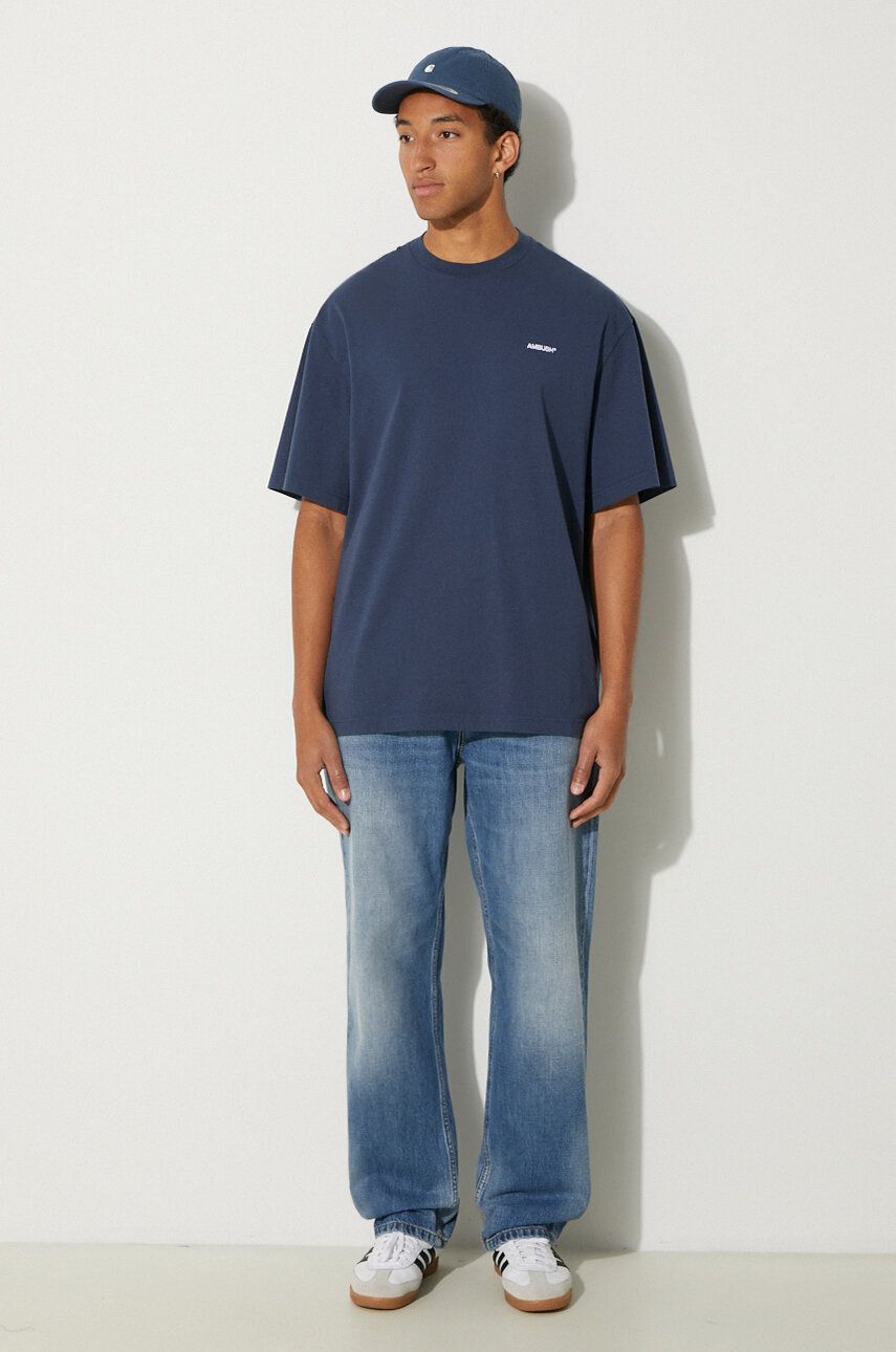 T-shirt Ambush Ballchain Graphic T-Shirt Blå | BMAA001F24JER0014501, 1