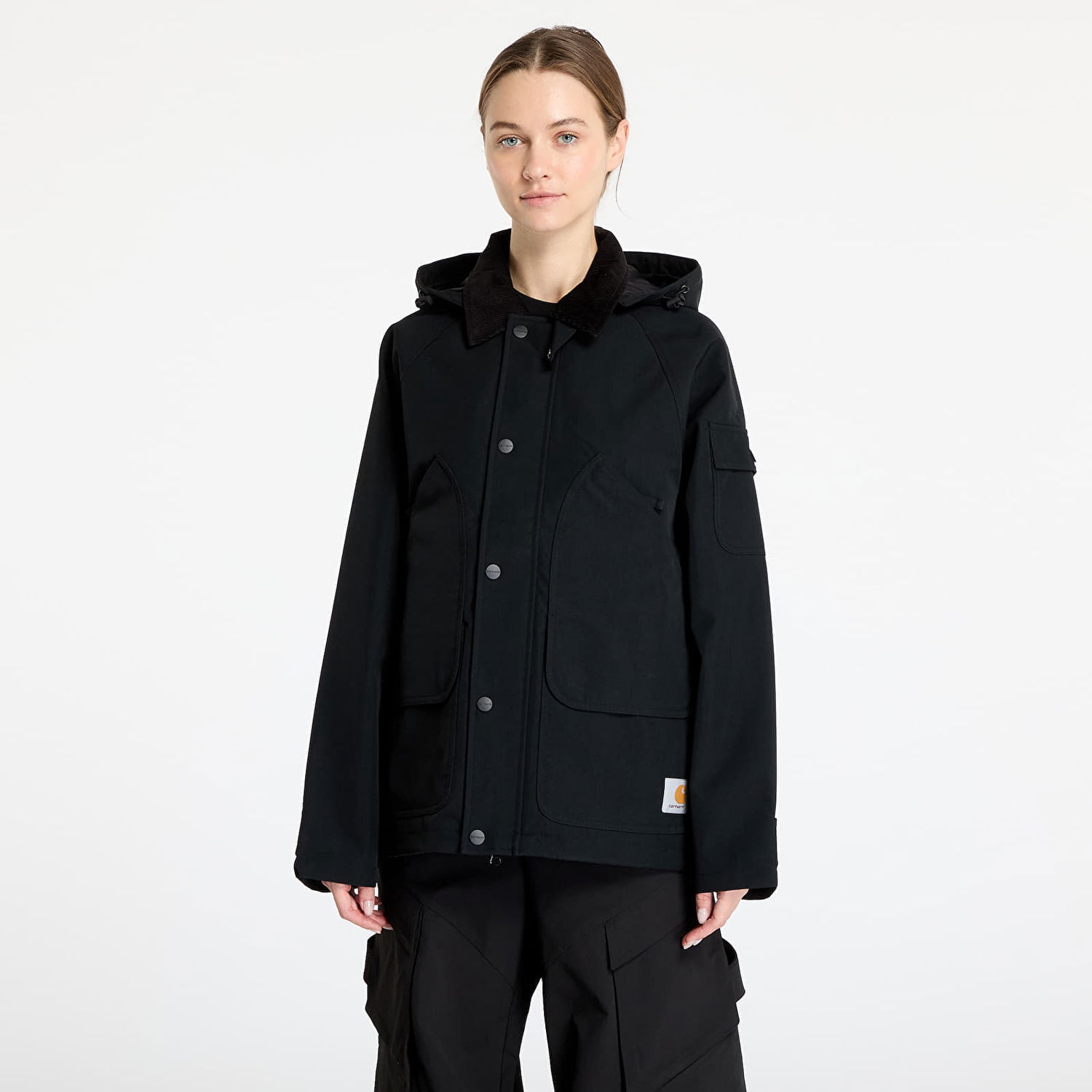 Parkas Carhartt WIP Carhartt WIP Clarton Jacket Svart | I033871.00EXX, 1