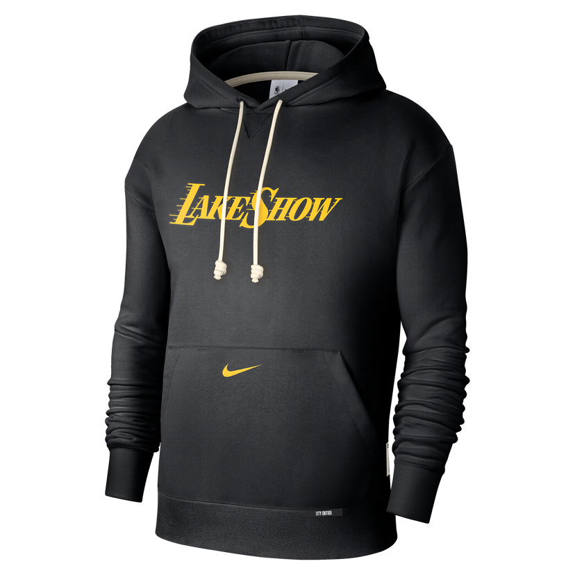 Sweatshirt Nike Dri-FIT NBA Courtside Los Angeles Lakers Standard Issue City Edition Svart | FZ0486-010