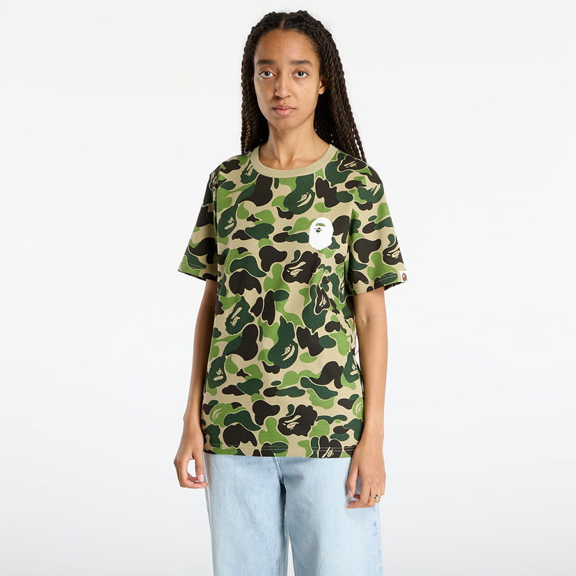T-shirt BAPE ABC Camo ASNKA T-Shirt Flerfärgad | 001CSL801010MGRN