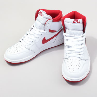Sneakers och skor Jordan Air Jordan 1 Retro High OG "Metallic Red" Vit | 555088-103, 2