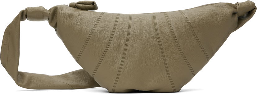 Midjeväska LEMAIRE Lemaire Medium Croissant Shoulder Bag Grön | BG0001 LL0018