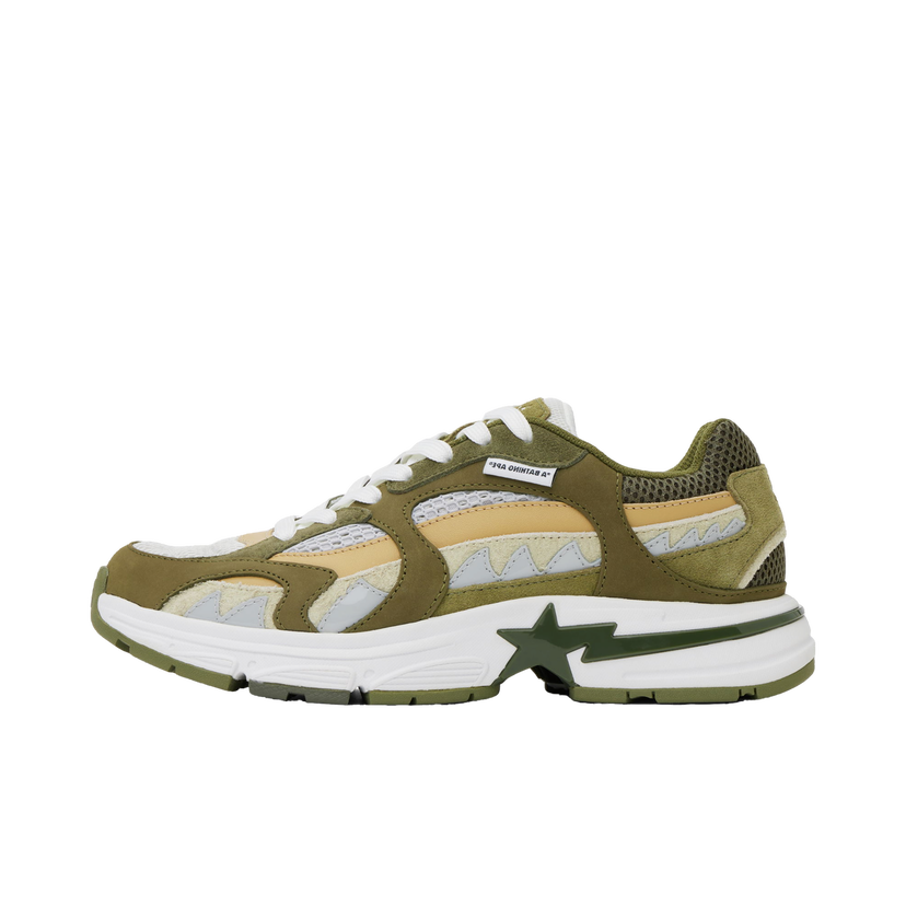 Sneakers och skor BAPE Shark STA #2 Grön | 001FWK701315M