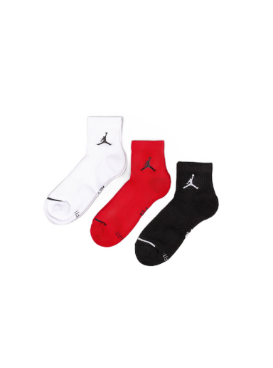 Underkläder och strumpor Jordan Ankle Socks 3-Pack Flerfärgad | SX5544-011