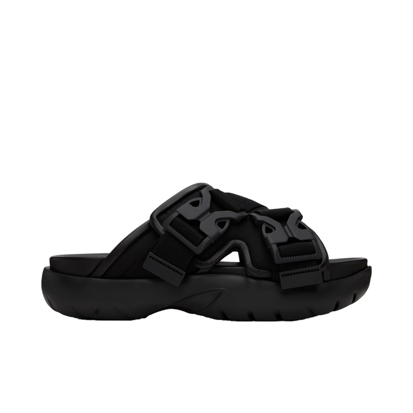Sneakers och skor Bottega Veneta Snap Slide Sandals "Black" Svart | 754358 V3C41
