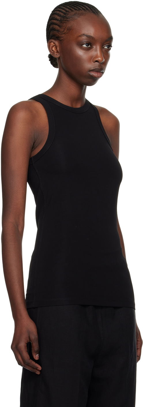 Linne TOTEME TOTEME Fluid Tank Top Svart | 242-WRT1727-FB0162, 1