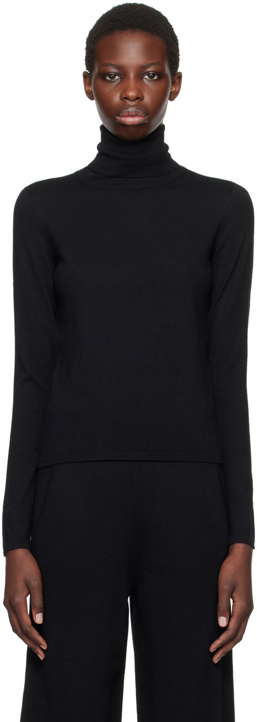 Sweater Max Mara Veloce Turtleneck Svart | 2421366172600 MM12183