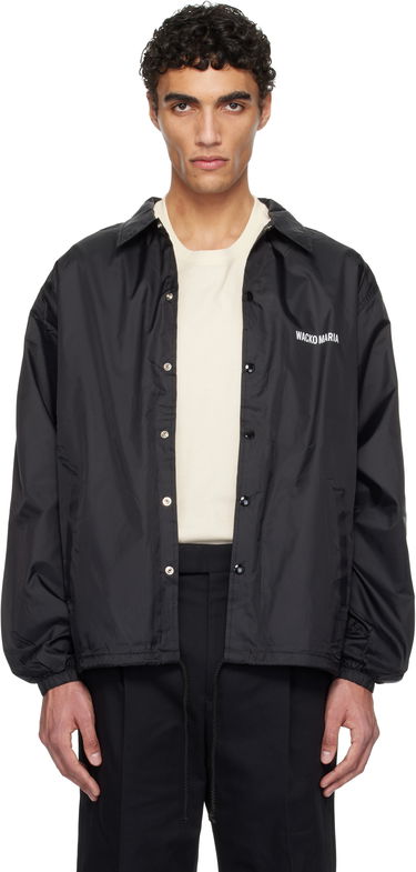 Vindjacka WACKO MARIA WACKO MARIA Coach Jacket Svart | 25SSE-WMO-BL05, 0