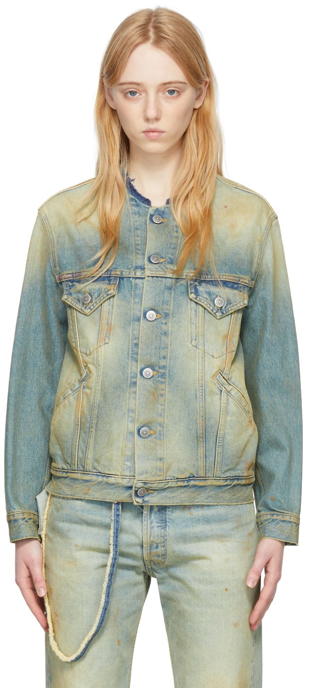 Jacka Maison Margiela Denim Jacket Blå | S30AM0547 S30561