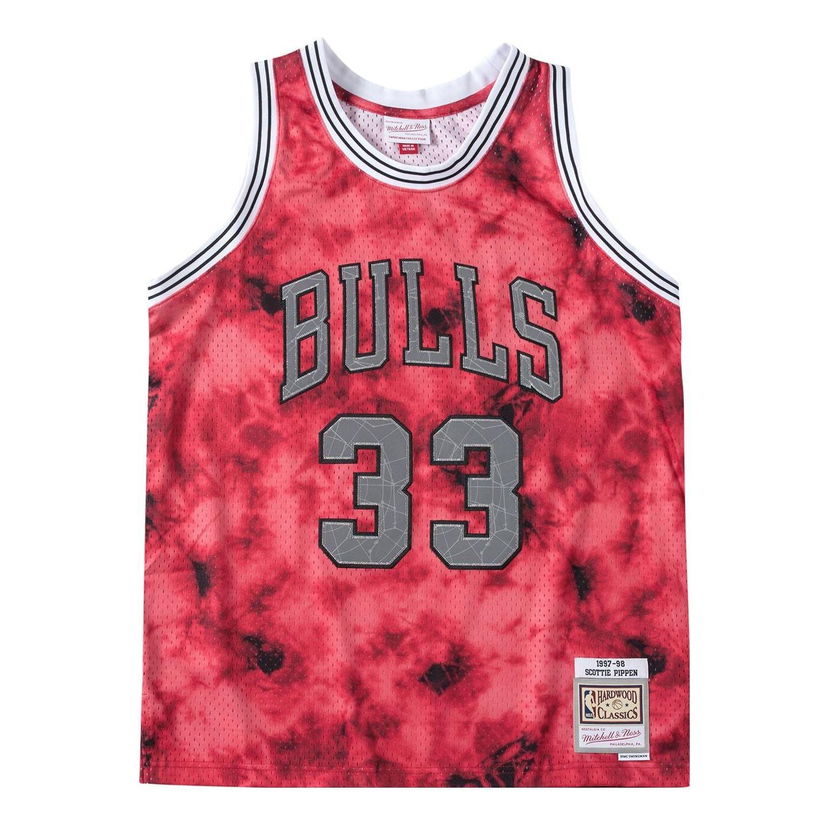 Jersey Mitchell & Ness NBA Bulls Pippen Jersey Röd | SMJYKM19053-CBURED197SPI