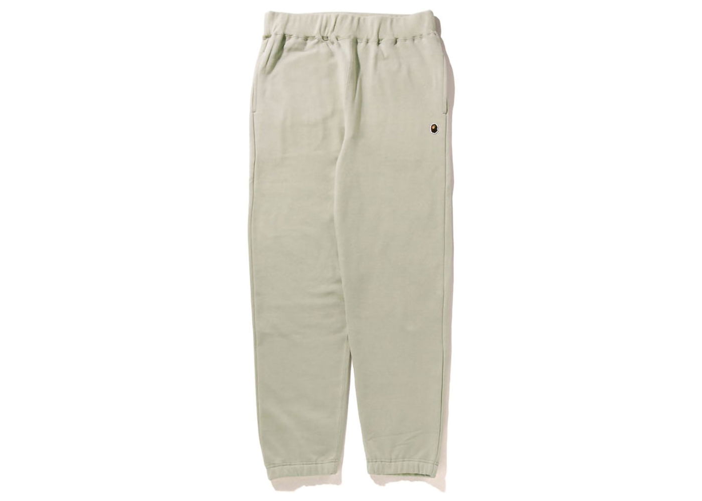 Träningsbyxor BAPE Ape Head One Point Wide Fit Sweatpants Beige | 1J30-152-015, 0