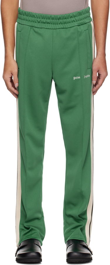 Träningsbyxor Palm Angels Palm Angels Embroidered Logo Track Pants Grön | PMCJ020S25FAB0015703, 0