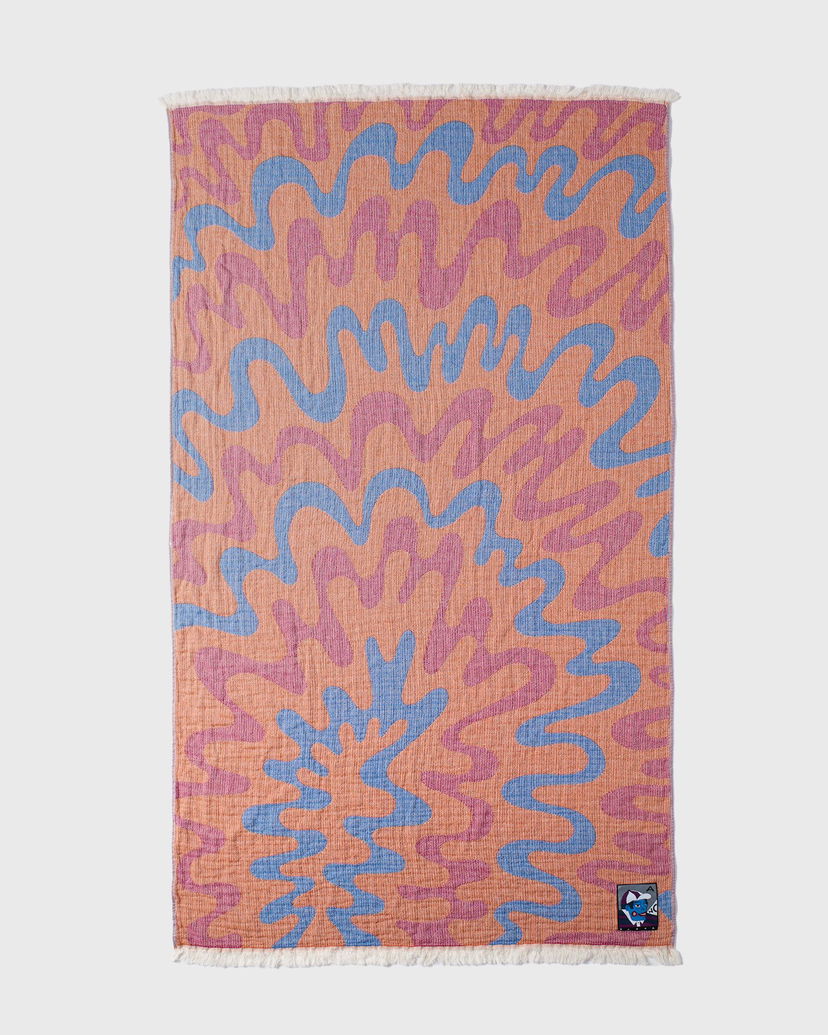 Tillbehör By Parra Splashed Beach Towel Orange | 53546