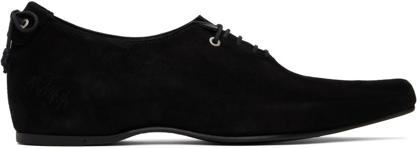 Kläder ADER ERROR ADER error Velvet Oxfords Svart | BO01SSCS0101BK