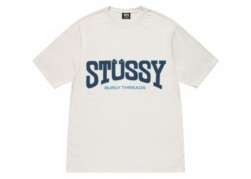 T-shirt Stüssy Threads Pigment Dyed T-Shirt Vit | 1905027