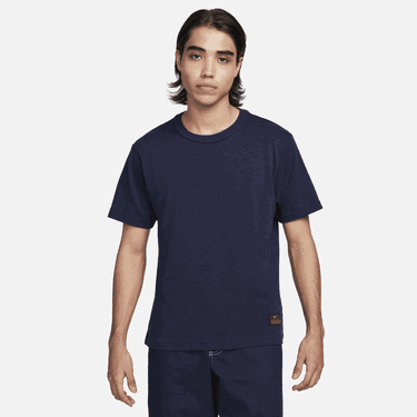 T-shirt Nike Life Knit Top Mörkblå | FN2645-451, 0